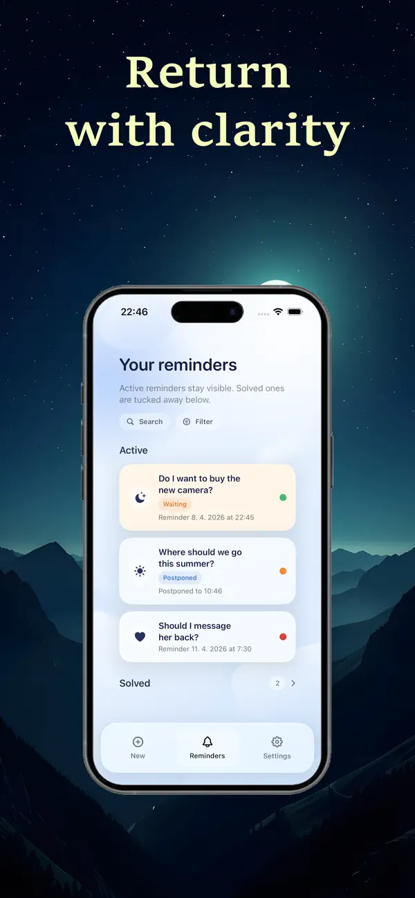 Screenshot #3 pour Sleep On It: Decide Later