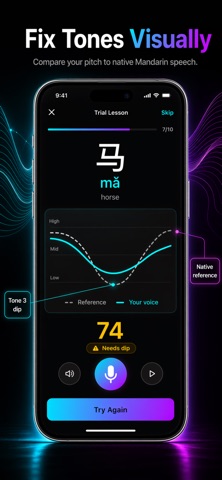 MandaTone: Mandarin Tones Screenshot 1 of 6