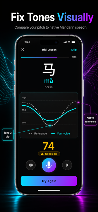 MandaTone: Mandarin Tones Screenshot 1 of 6