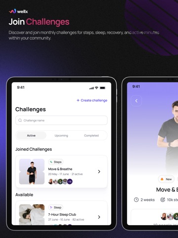 Wellx.ai iPad screenshot