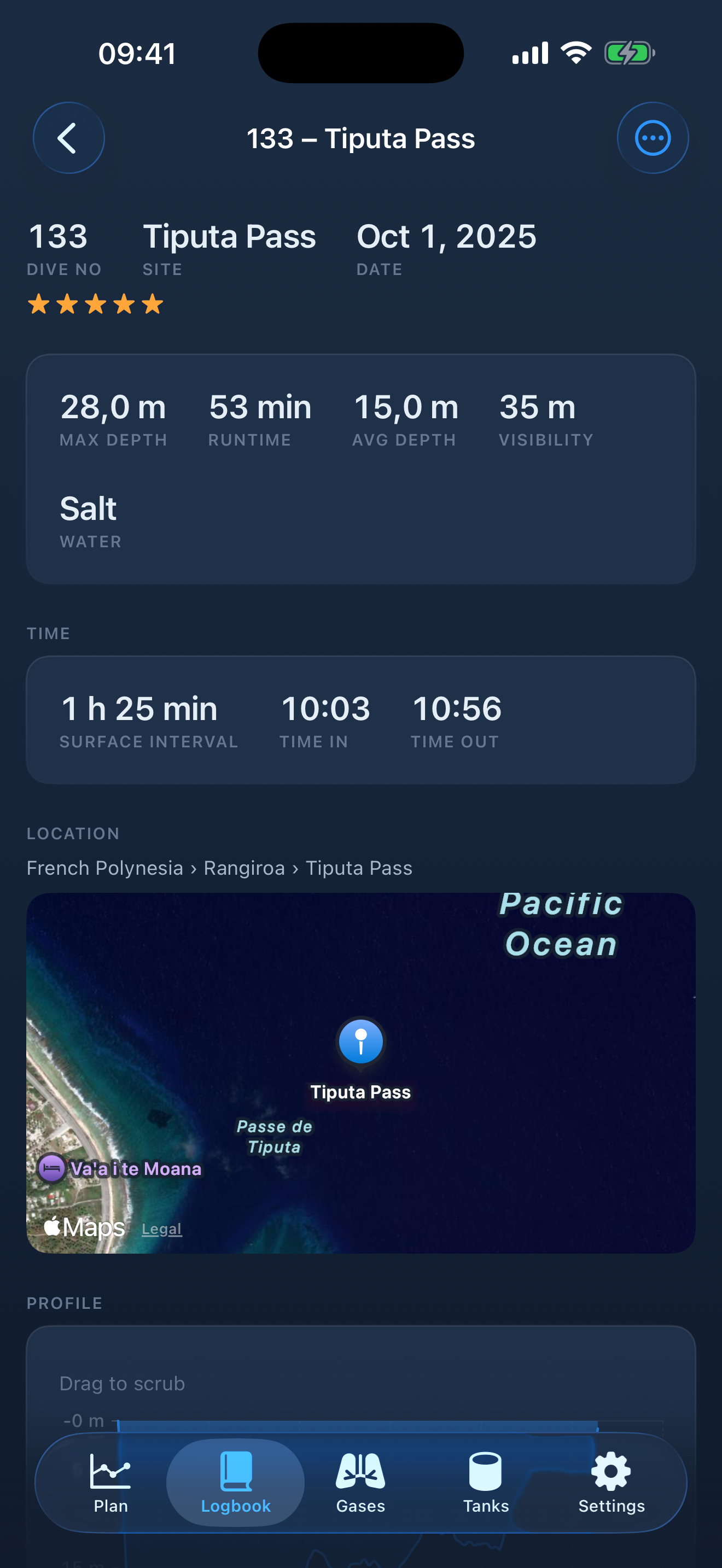 Fathom Dive Planner screenshot 3