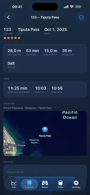 Fathom Dive Planner screenshot 3