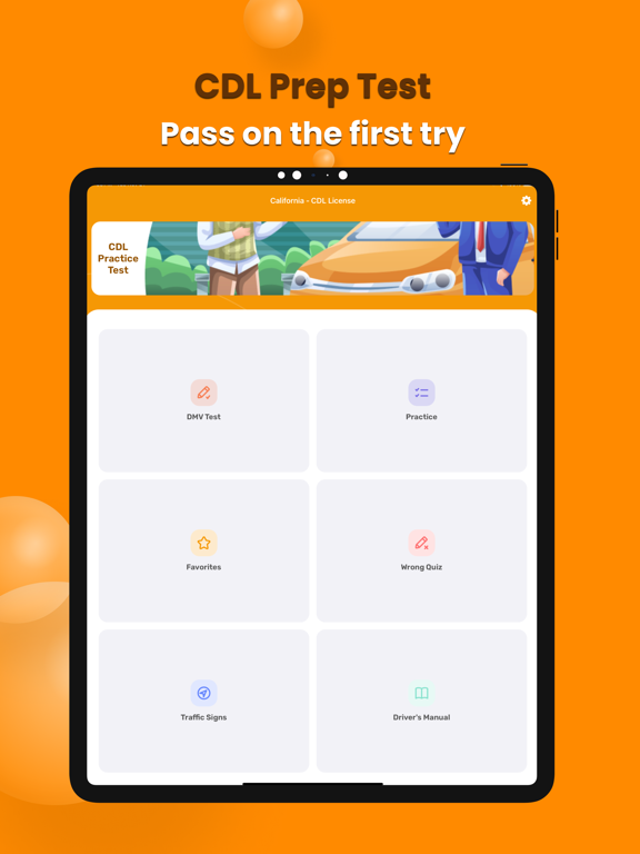 DMV Practice Test : QUIZ iPad screenshot 1 - Reference app