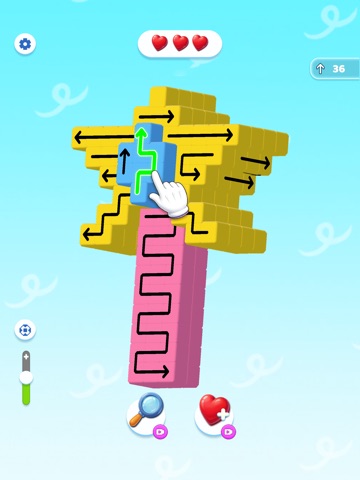 Arrow Block 3D - Escape Puzzle iPad screenshot