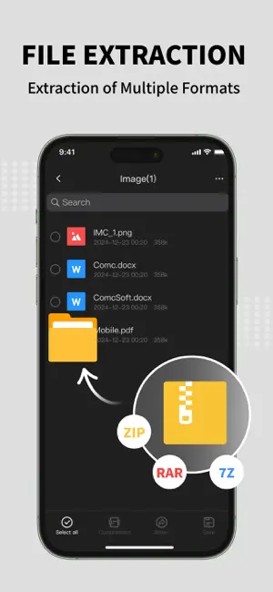 ZIP Archiver - UnZIP screenshot 1