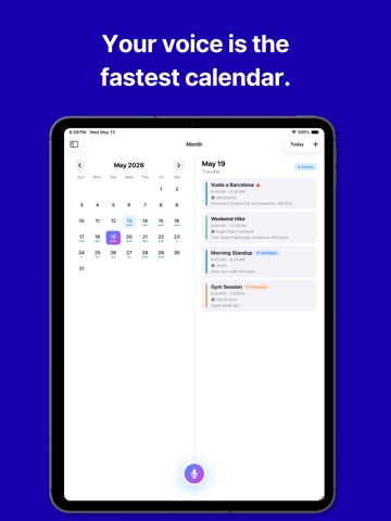 CalendarSpeak: Voice Planner