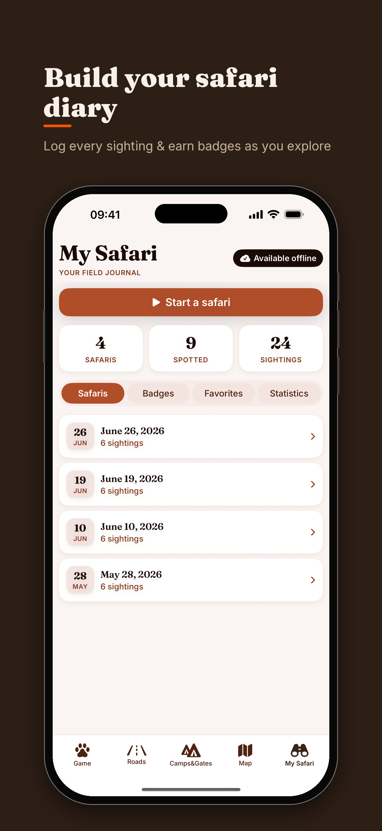Kgalagadi Safari: Map & Guide screenshot 8