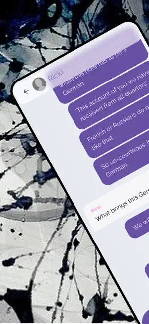 Sherlock Holmes' IM: Chat Game screenshot 4