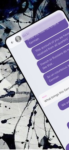 Sherlock Holmes' IM: Chat Game iPhone screenshot