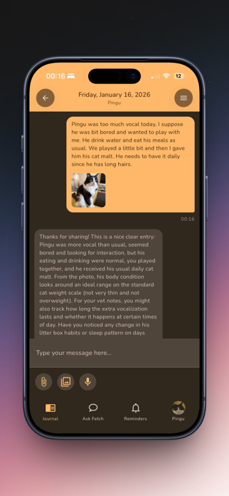 Fetch - Pet Journal Screenshot 2 of 5