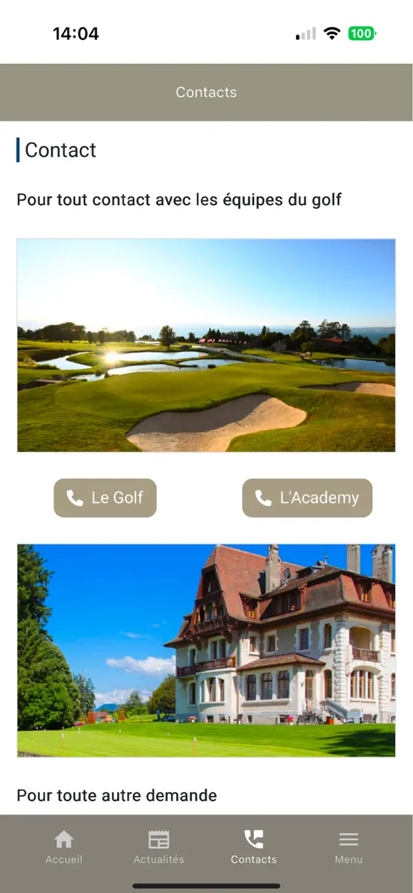 Screenshot #3 pour Evian Resort Golf Club