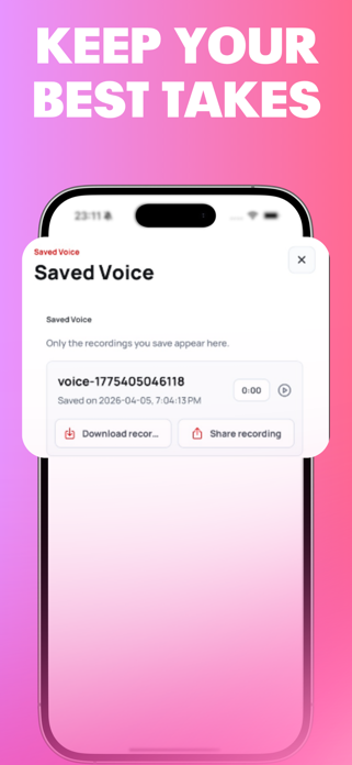 Reverse Voice Singing : Mooby Screenshot 4 of 5