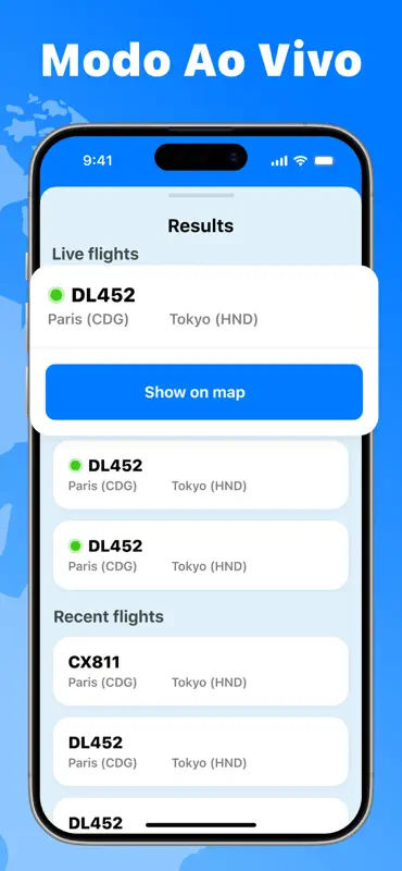 Acompanhar Voo de Avião screenshot 3 of 10