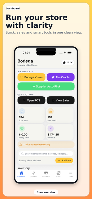 Bodega POS Screenshot 1 of 5