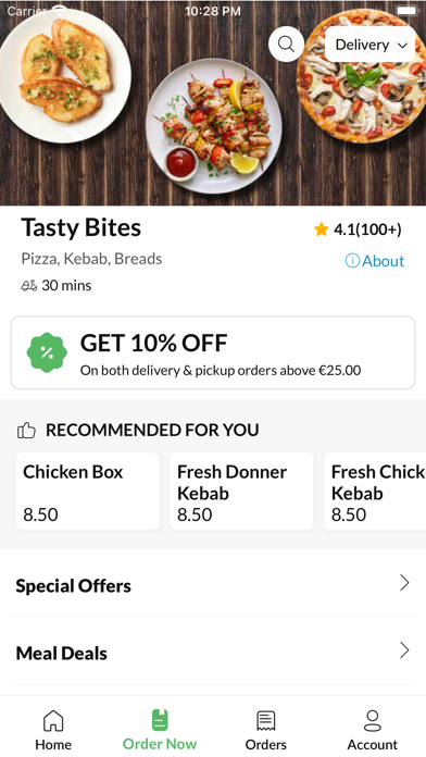 Tasty Bites Pennefatherslot Screenshot