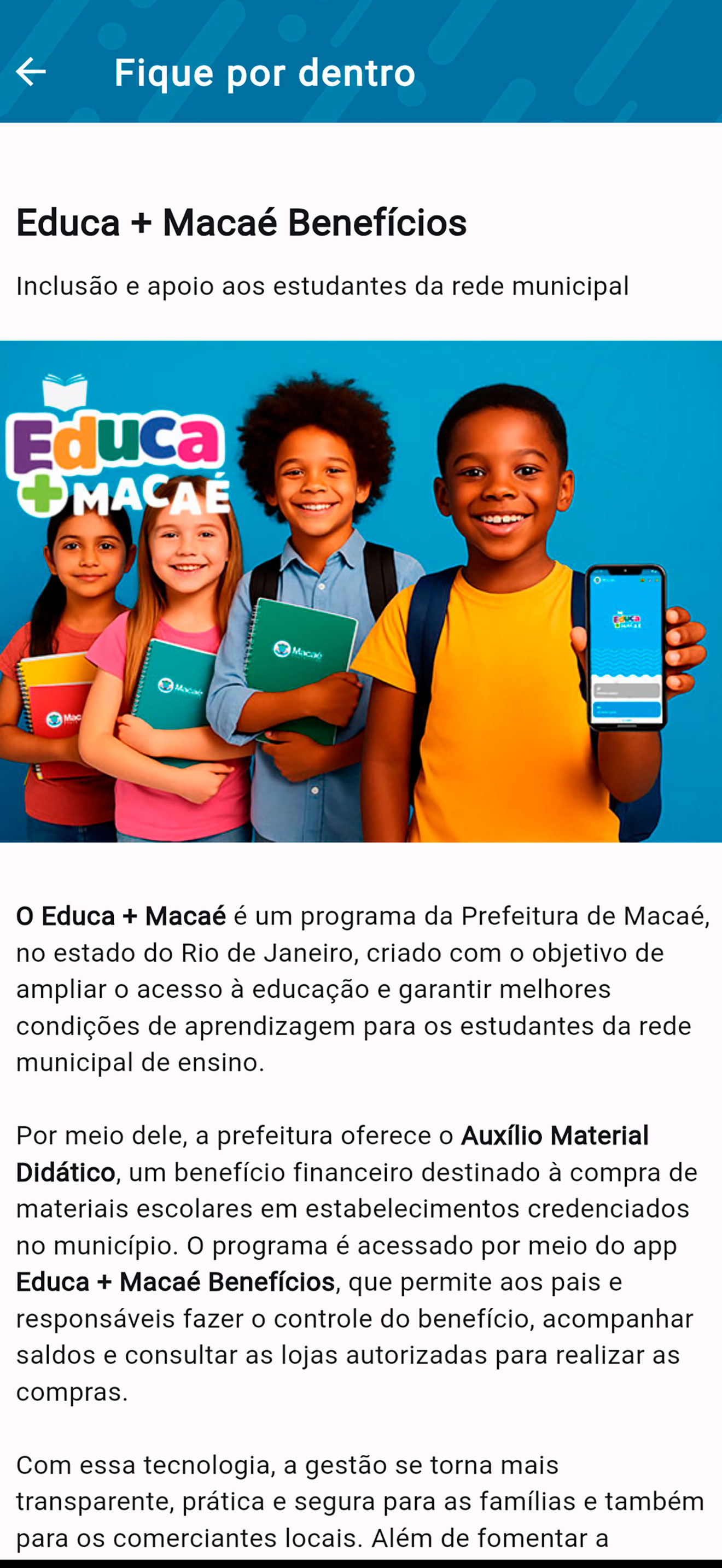 Educa + Macaé Benefícios screenshot 3