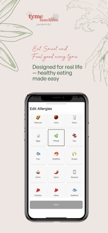 Tyme Lunchbox | تايم لانش بوكس iPhone screenshot