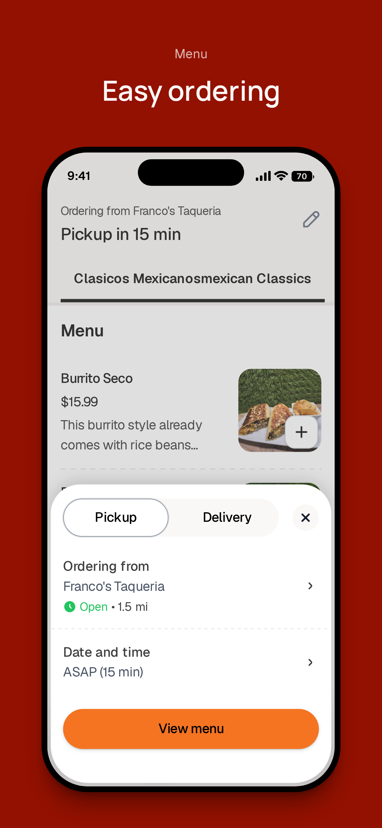Franco's Taqueria screenshot 3
