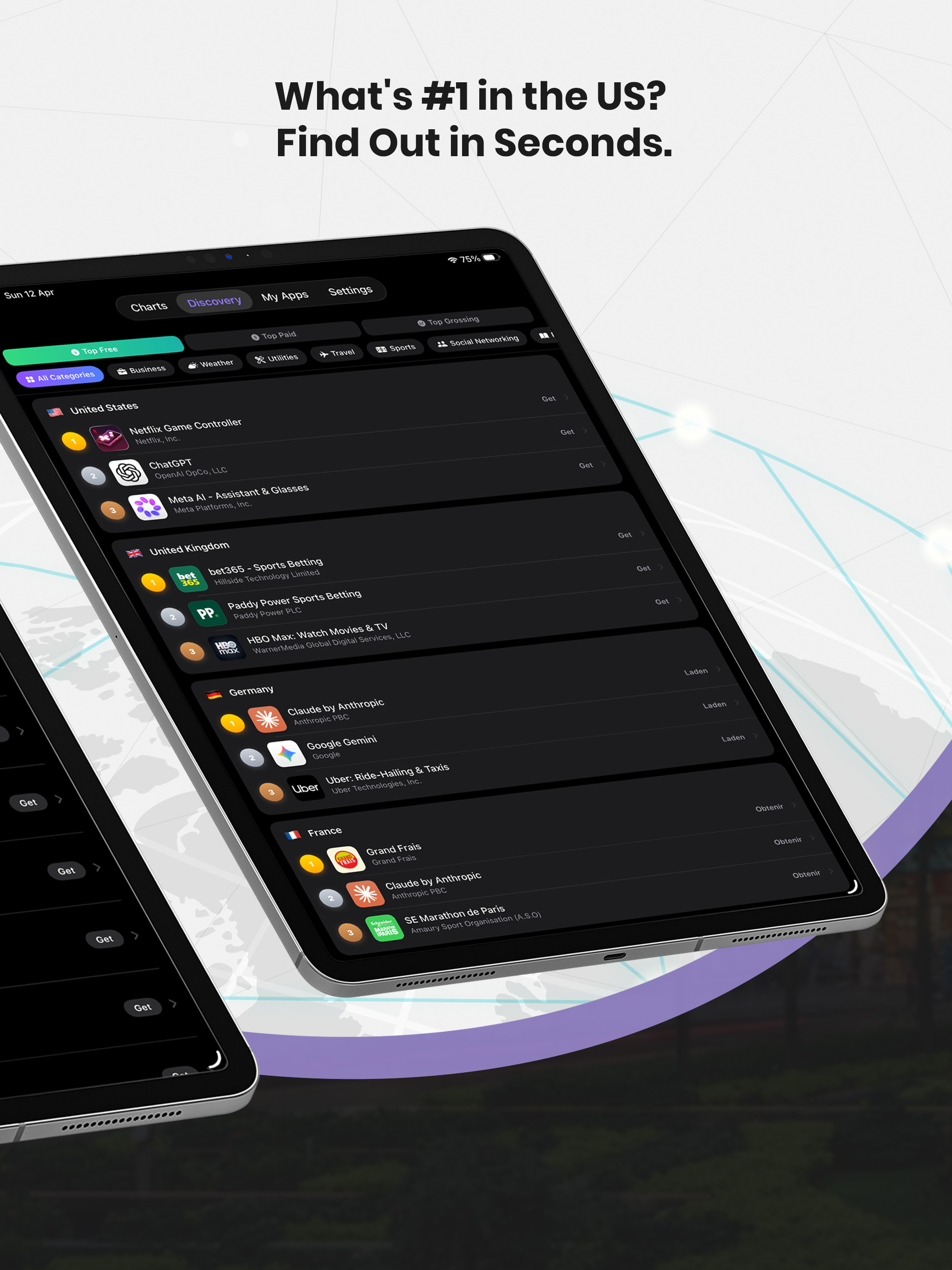 AppsRank: Ranking Tracker
