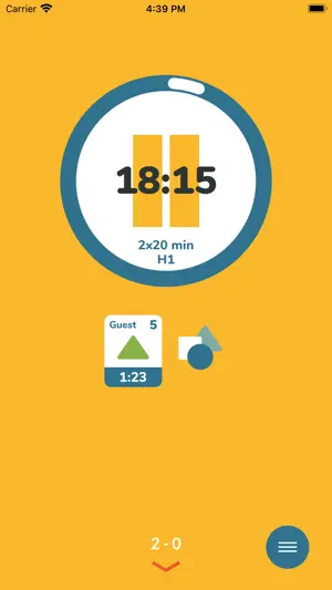 HockeyUpp Hockey Timer screenshot 1