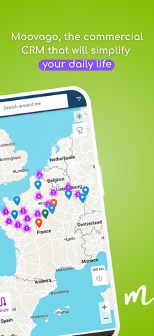 CRM for Sales Agent - Moovago app screenshot