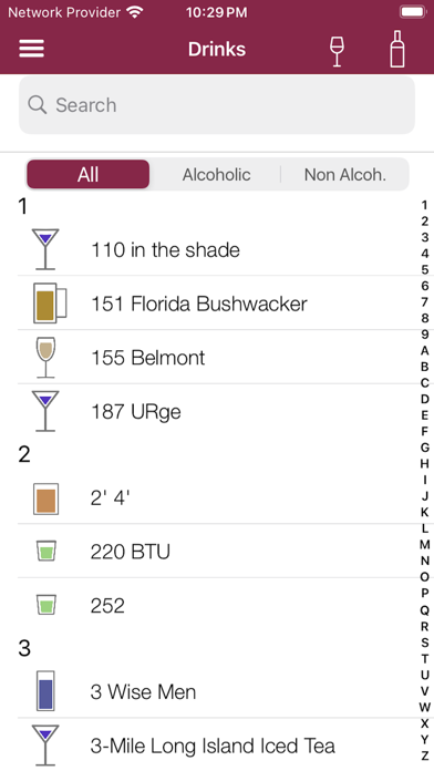 Professional Bartender's Suite Screenshot