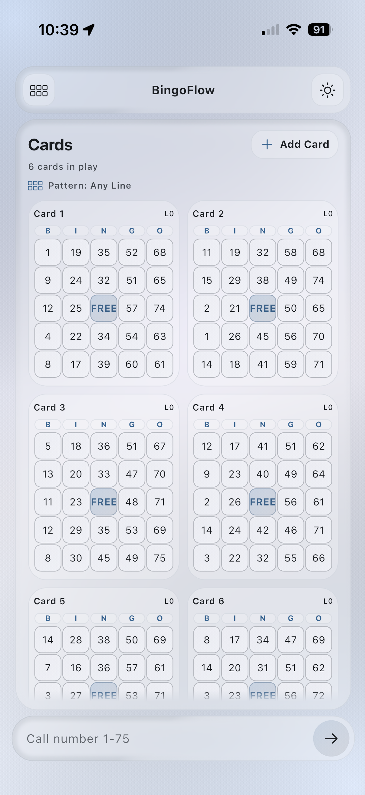 BingoFlow screenshot 5