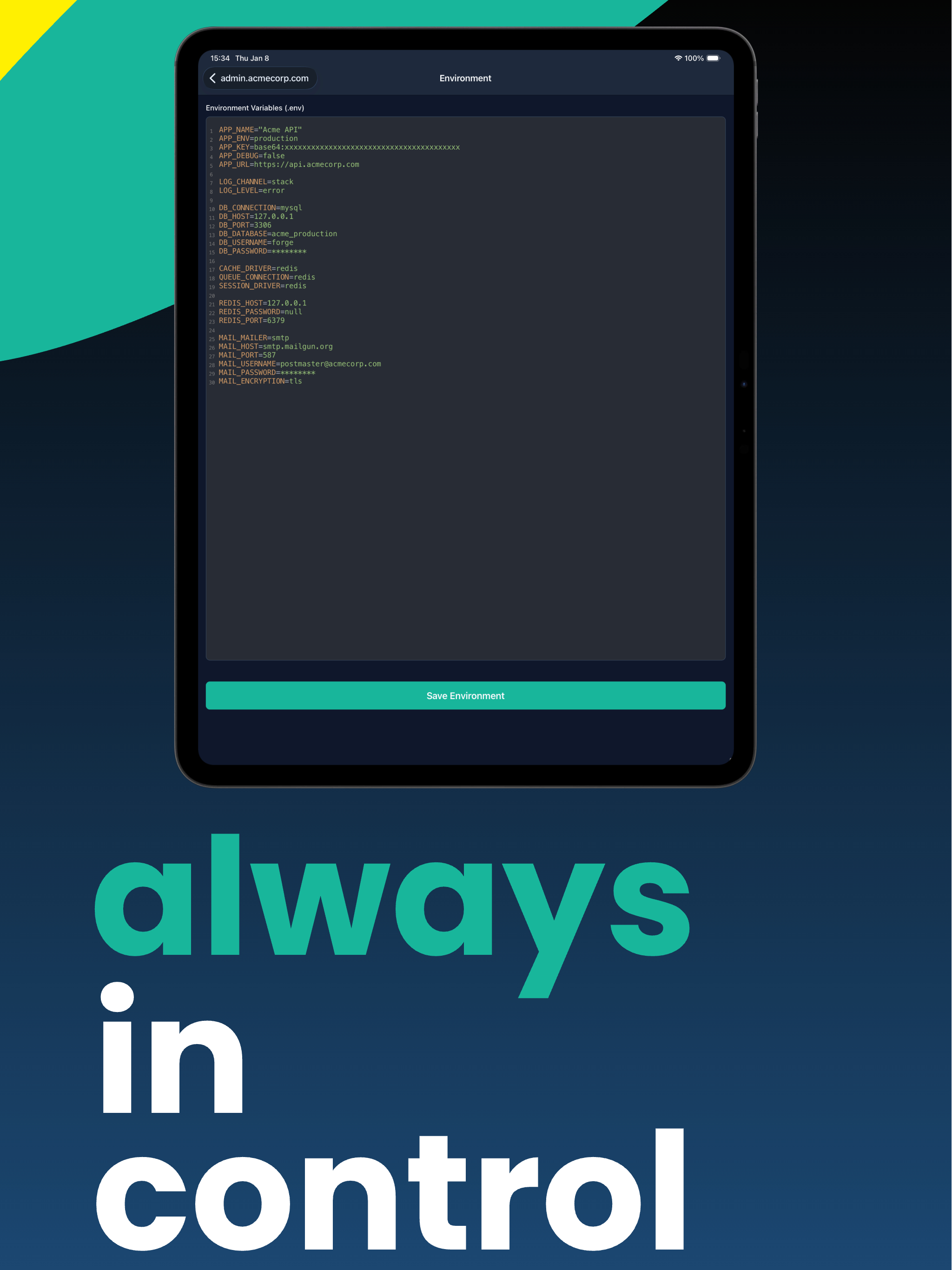Anvil for Laravel Forge