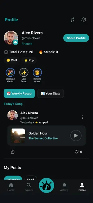 Song of the Day – Post Daily screenshot 2