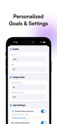 Stop Smoking Tracker: QuitNow Screenshot 5 of 5