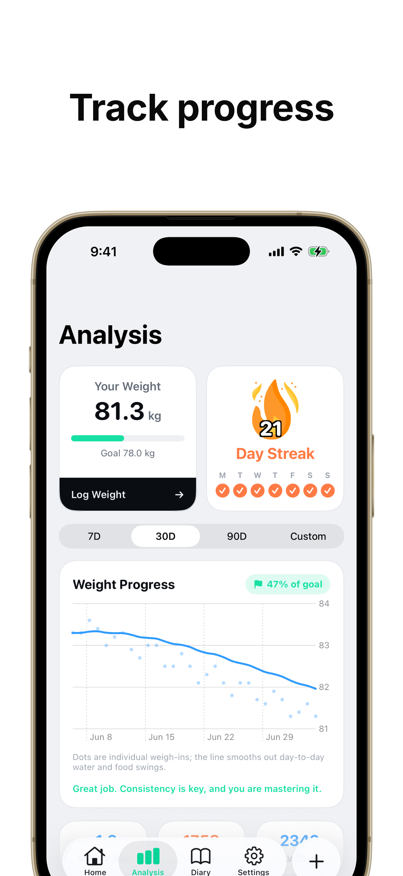 Swoop: Track Calorie & Weight screenshot 6