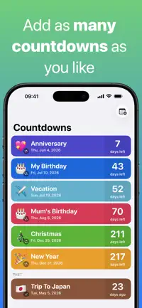 Countdown screenshot 1