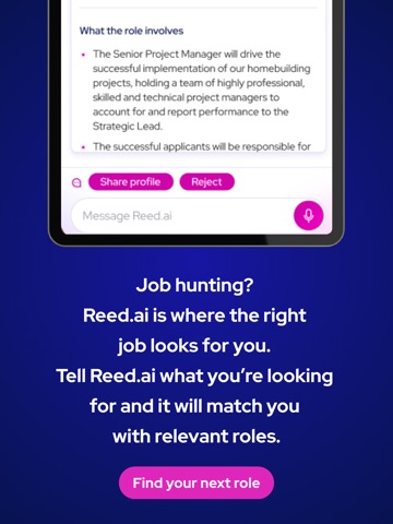 Reed.ai iPad screenshot
