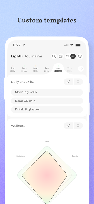 Journalmi: custom journaling Screenshot 2 of 7
