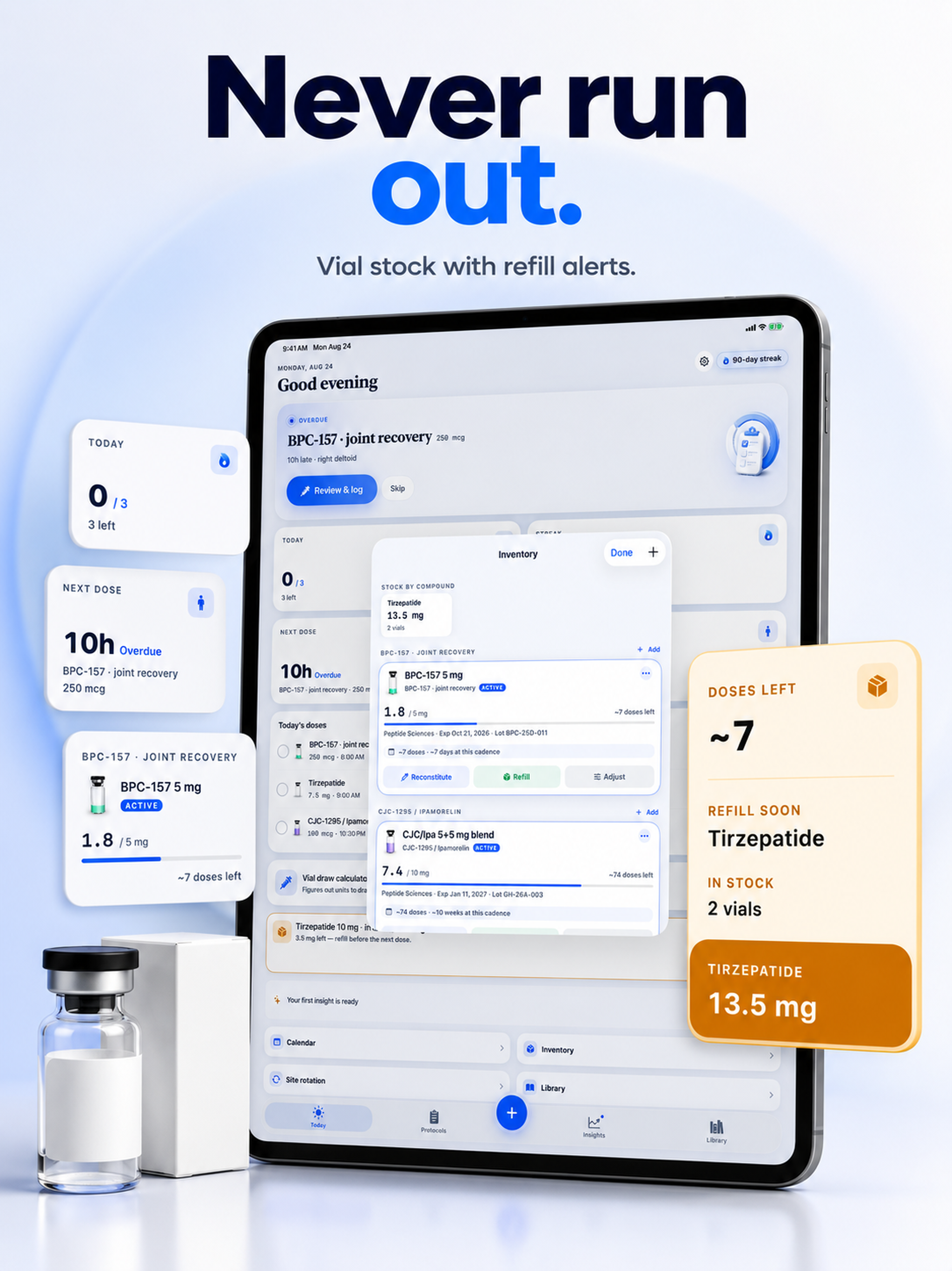 Peptide Protocol: Dose Tracker screenshot 16