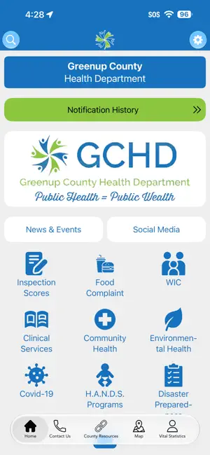 Greenup County Health Dept screenshot 1