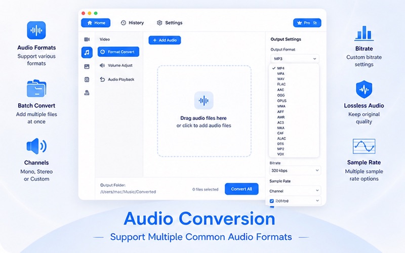 MP4 to MP3 Audio Extractor iPhone screenshot