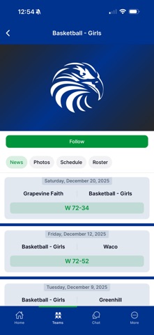 Southwest Christian Eagles screenshot