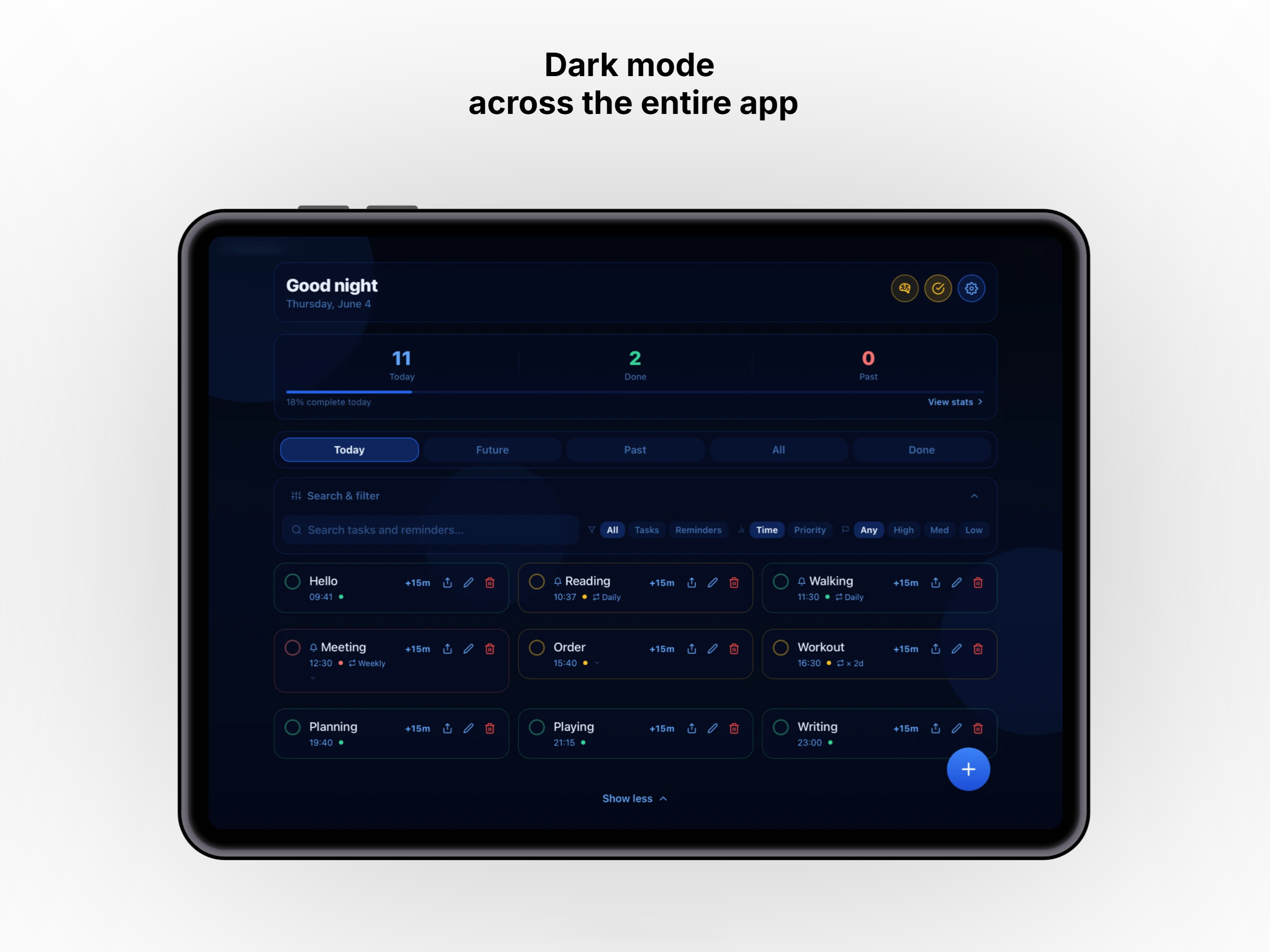 Stack: Tasks and Reminders
