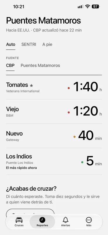Puentes Matamoros screenshot 1 of 5