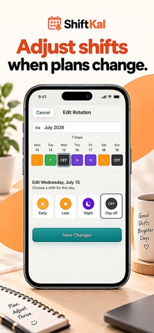 ShiftKal: Shift Work Calendar Screenshot 6 of 9