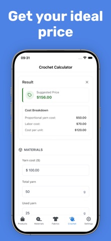 Craft Calculator - Tecydo Screenshot 4 of 7