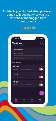 Wonder Alarm - Alarm Clock iPhone screenshot