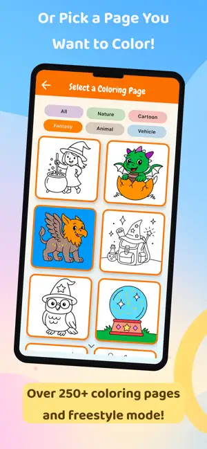 PaintyPix: Coloring for Kids screenshot 3