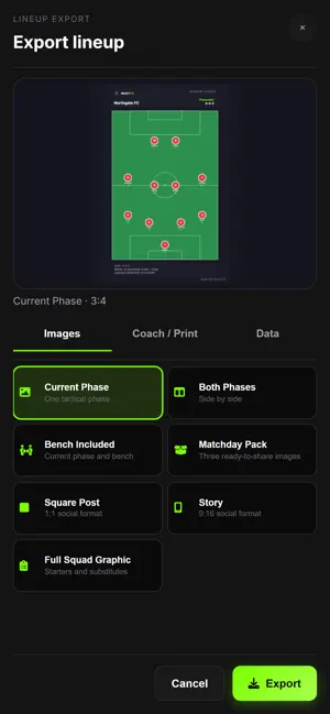 Select XI: Soccer Lineups screenshot 3