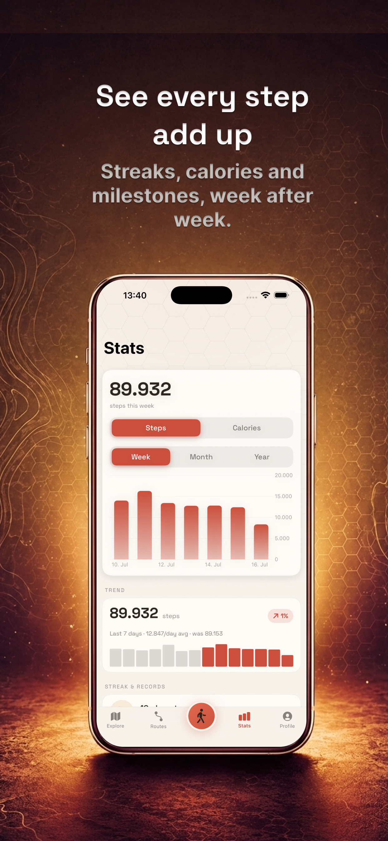 Stepado: Step & Map Explorer screenshot 5