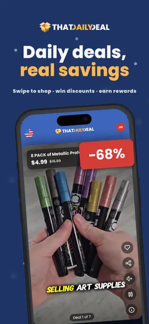 ThatDailyDeal Shop Daily Deals screenshot 1