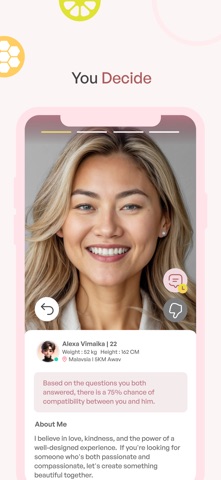 LovoLemon: Genuine Dating App screenshot