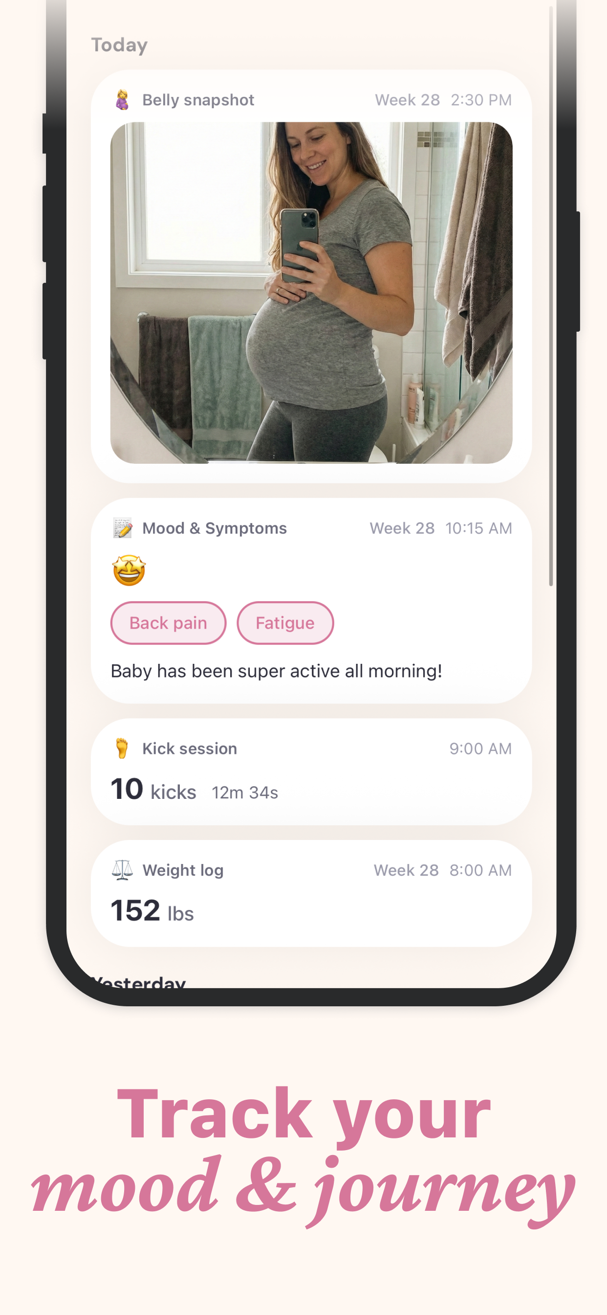 Bump Chat - Pregnancy Tracker screenshot 4