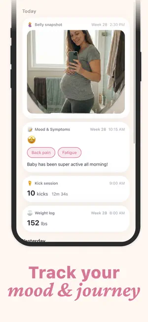 Bump Chat - Pregnancy Tracker screenshot 4